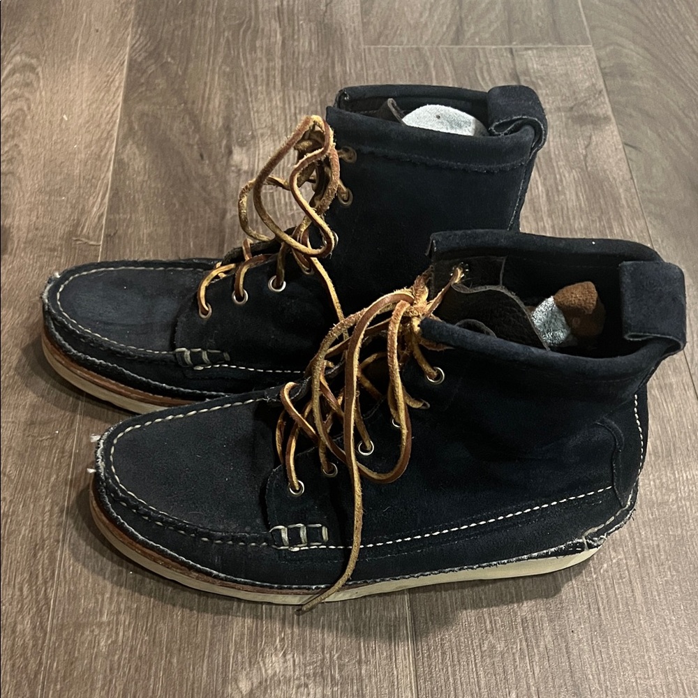 YUKETEN MOCCASIN BOOT- rubber sole